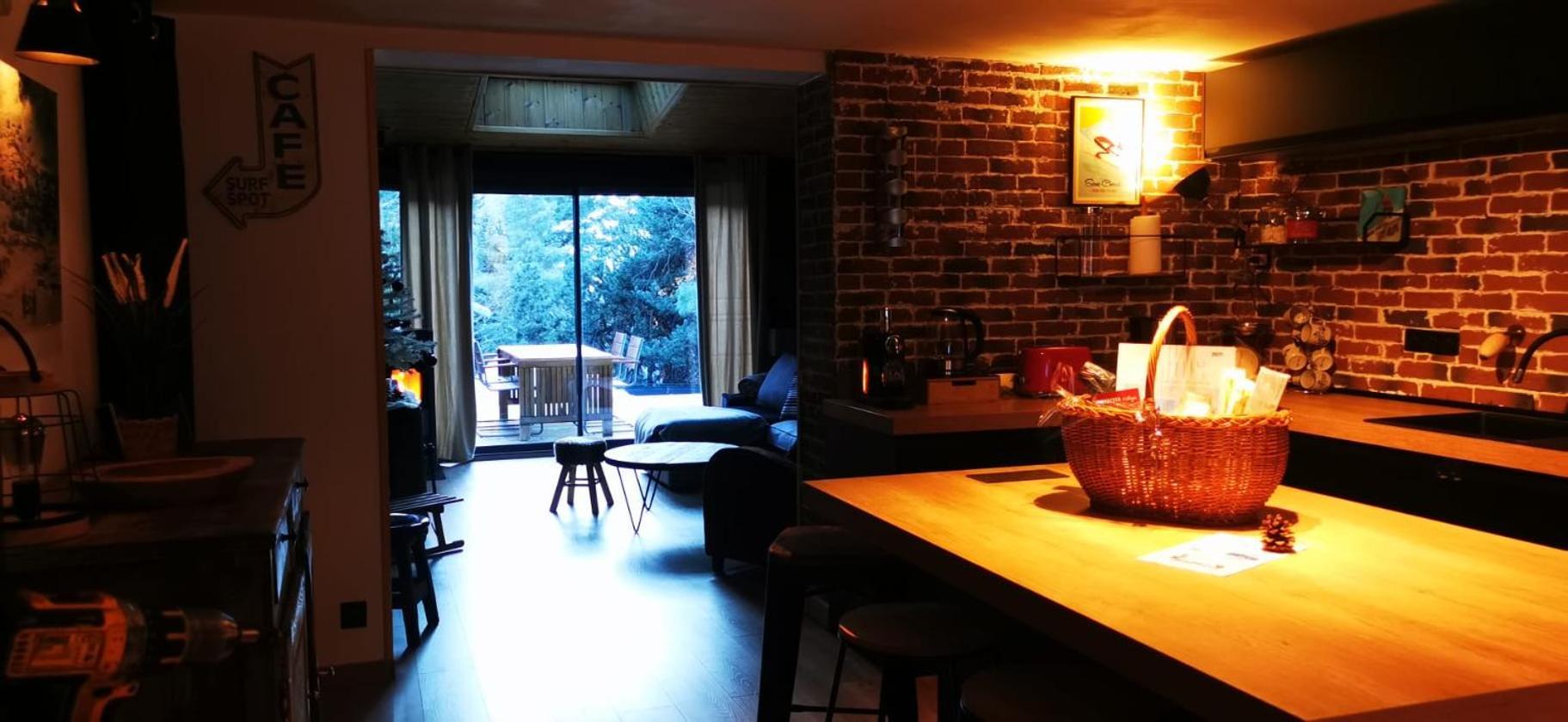 Le 649 Bas De Chalet Serre Chevalier Сен-Шафре Екстериор снимка